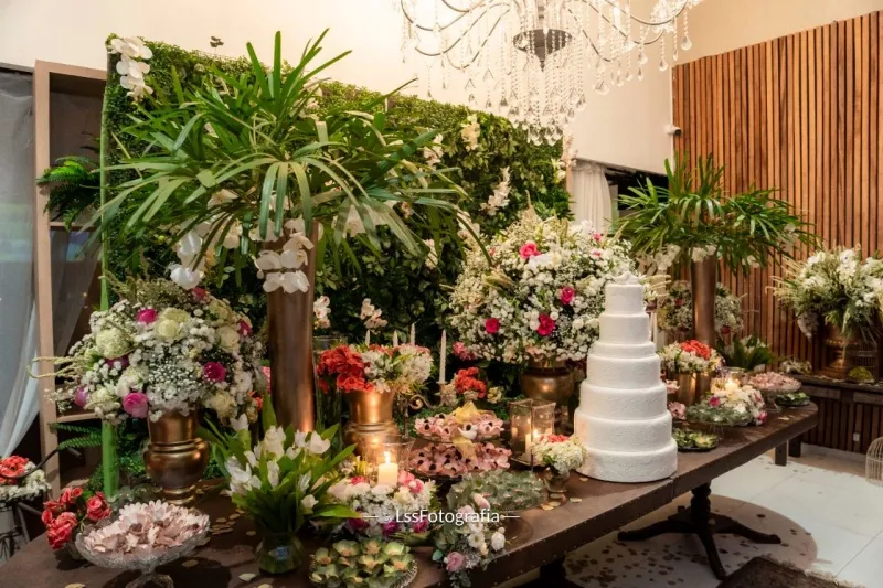 Serviço de buffet para casamento